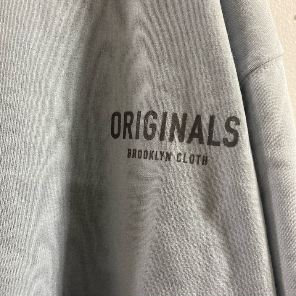 Brooklyn Cloth Men's Sky‎ Blue Sz XL Originals Crewneck - Picture 4 of 5